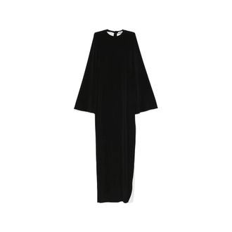 Darkpark Jenna Split-cuff Long-sleeve Maxi Dress