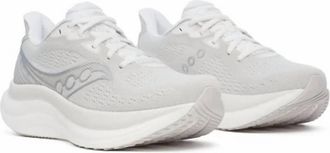 Saucony Womens Triumph 23 Shoe In Arctic/white