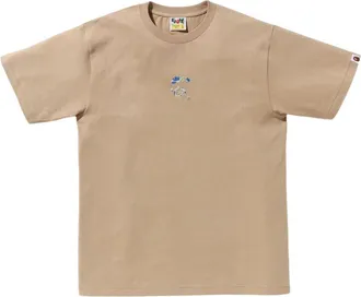 A Bathing Ape Liquid Camo Small Ape Face T-Shirt Beige 1K30-110-306-BGE