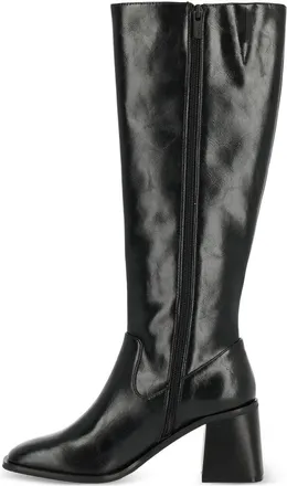 Mexx 70mm Maya block-heel knee-high boots - women - Rubber/Polyurethane/Polyester - 37 - Black