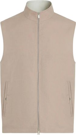 Ermenegildo Zegna Gilet Oasi Lino - Toni neutri