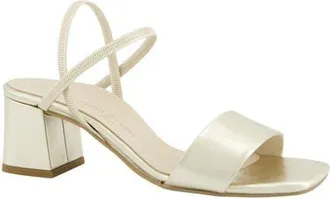 Paul Green Destiny Sandal in Platino Nappa Metallic at Nordstrom, Size 10.5Us
