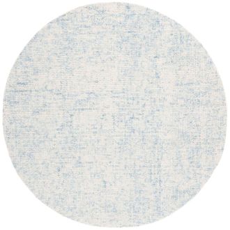 Safavieh Alfombra lana / algod&oacute;n azul / marfil 183 x 183 cm