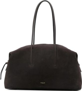DeMellier Stockholm Shoulder Bag - Dames - Schoudertassen - Bruin - ONE Size - Katoen - Tassen