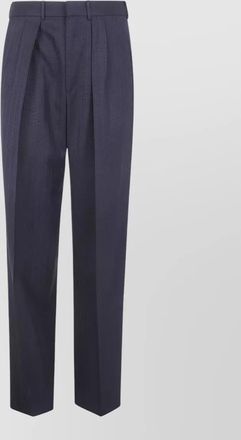 Tom Ford wool pleated tailored trousers