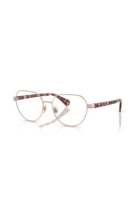 Ralph Lauren 52mm Irregular optical glasses in Rose Gold at Nordstrom