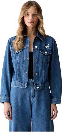 Karl Lagerfeld Donna, Giacche, Blu, XS, new