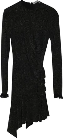Philosophy di Lorenzo Serafini Philosophy Di Lorenzo Serafini Sparkled Dress in Black Polyamide