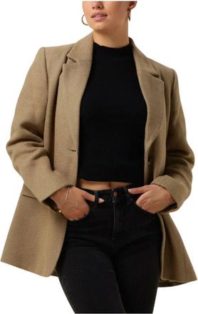 Modstr&ouml;m Dames, Jassen, Beige, Maat: XL