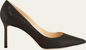 Jimmy Choo London Romy 85mm Kid Leather Pump