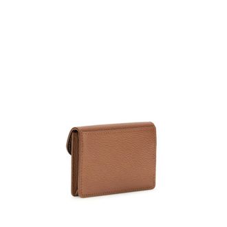 Ferragamo Womens Brown Calf Leather Bos Taurus Wallet