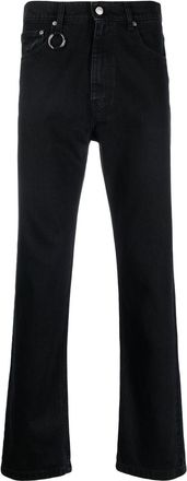 &Eacute;tudes Studio Relic straight-leg jeans - men - Cotton/Organic Cotton/Polyester - 42 - Black