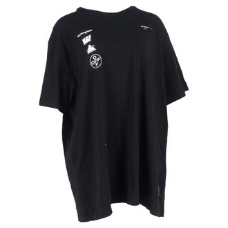 Off-white Oversized Mariana de Silva T-Shirt in Black Cotton