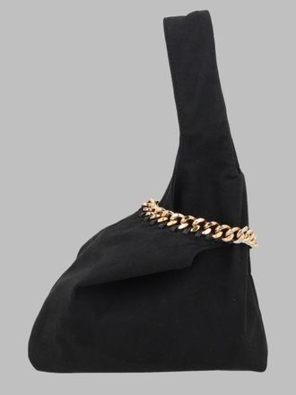 Stella McCartney Womens Wristlet Falabella Bag Black Polyamide Handbags Hand