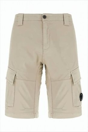 C.P. Company Tailored Fit Utility Shorts With Flap Cargo Pockets