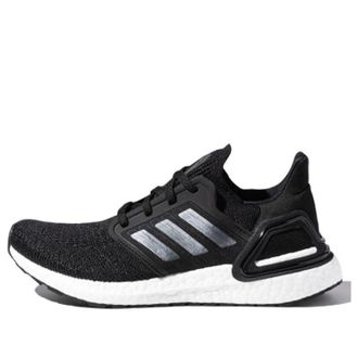 adidas (WMNS) adidas Ultraboost 20 Black Silver Gray FY3468