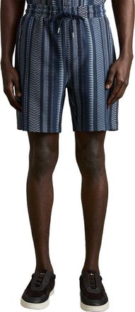 Reiss River Aztec Stripe Drawstring Short