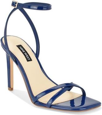 Nine West Penelope Sandal in Medium Blue at Nordstrom, Size 10.5