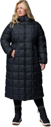 Columbia Puffect III Long Jacket Mantel f&uuml;r Damen | schwarz