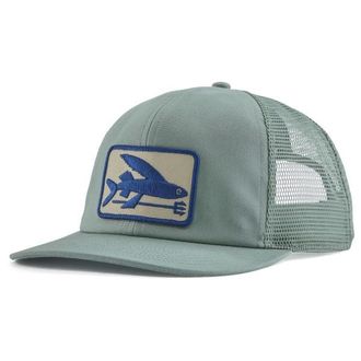 Patagonia Flying Fish Relaxed Trucker Hat Cap - Unisex | t&uuml;rkis
