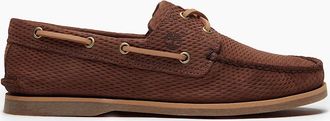 Timberland Mens Lake House Classic 2-Eye Boat Shoe Brown - Size: 11