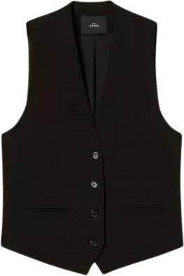 Twinset Vests - Dames - Gillet - Zwart - XS - Kostuums