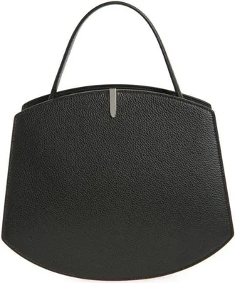 Savette Florence 25 Leather Top Handle Bag in Black at Nordstrom