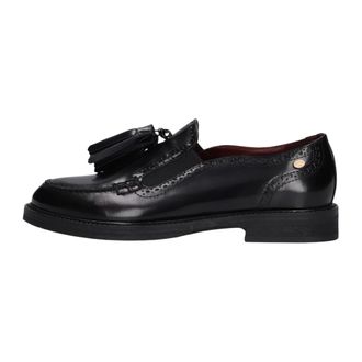 Fred De La Bretoniere Paris Elibra Loafer - Dames - Schoenen - Zwart - Maat: 40 EU Leer