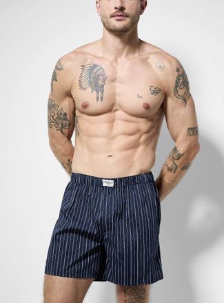 Le 31 Mens Scotsman poplin boxer Cotton