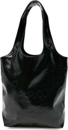 A.P.C. Ninon Tote Bag - Dames - Shoppers - Zwart - ONE Size - Polyester - Tassen