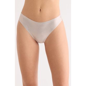 Chantelle Soft Stretch Thong in Golden Glow at Nordstrom