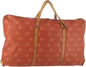 Louis Vuitton Pre-owned Vintage Boston Tas - Dames - Vintage Weekendtas - Rood - ONE Size - Leer - Vintage