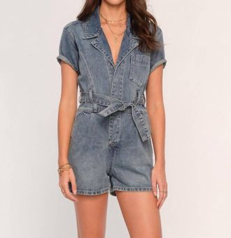 Heartloom Olivia Romper In Blue