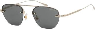 Montblanc Zonnebrillen - Heren - Zonnebrillen - Geel - 52 MM - Accessoires