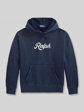 Polo Ralph Lauren Regular Fit Hoodie aus Baumwoll-Mix in Dunkelblau, Gr&ouml;&szlig;e XXL