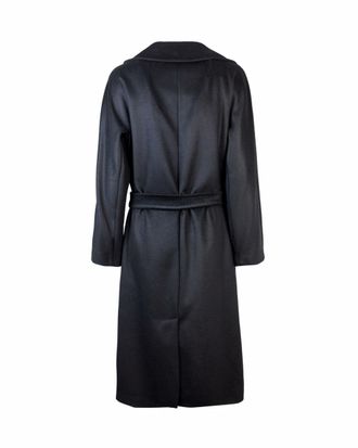 Max Mara Womens Coat Resina Black