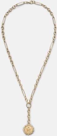 Foundrae Reverie Small 18kt gold pendant necklace with diamonds