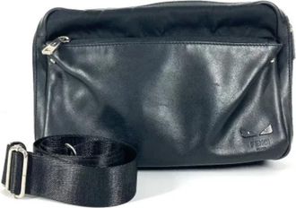 Fendi Pre-owned Leather fendi-bags - Dames - Vintage Schoudertas - Zwart - ONE Size - Leer - Vintage