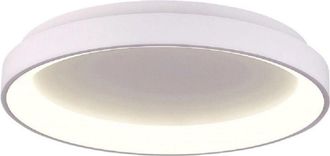 Trade Shop Trade Shop Traesio - Trade Shop - Plafoniera Tonda Moderna Led Cct 30 W Luce 3000k 4000k Soffitto Parete 230v 38cm - Blanco