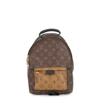 Louis Vuitton Monogram Reverse Black Noir Monogram Reverse Backpack (Pre-Owned)