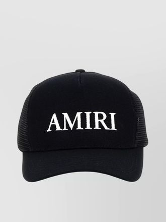 Amiri cotton logo trucker cap