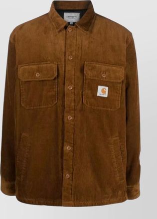 Carhartt Work in Progress corduroy single-breasted coat