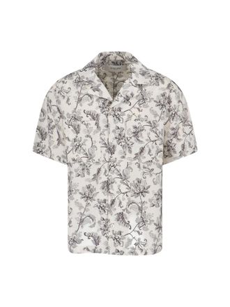 Golden Goose Crisp White Button-Down Shirt with Structured Collar