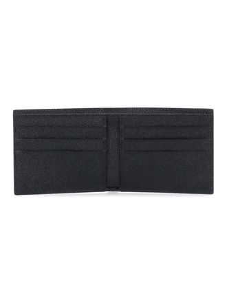 Dolce & Gabbana Mens Wallets Black Calf Leather
