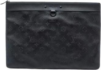 Louis Vuitton Pre-owned Clutches, female, Black, Size: ONE SIZE Pre-owned The Discovery Pochette