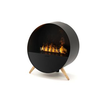 Planika Chimenea de vapor optimyst con efecto de llama realista y mando remoto