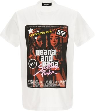 Dsquared2 White Crew Neck T-Shirt