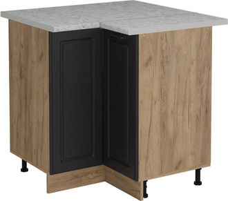 Vicco Armario De Esquina R-line, Antracita Casa De Campo, 75.6 Cm Et M&aacute;rmol