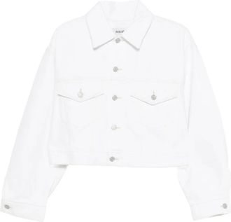 A Gold E Jack met borstzak en knopen - Wit