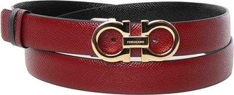 Ferragamo Gancini Reversible And Adjustable Belt